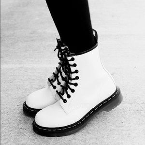 white doc martens